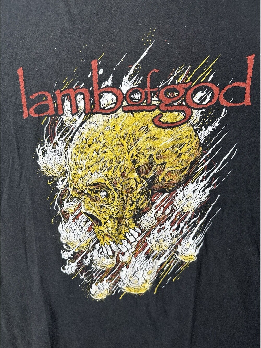 Lamb Of God 2018 North America Tour Shirt Mens L/XL Metal Band Double Sided Tee